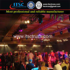 Indoor Stage Lighting Truss Rigging Project for Multipurpose Truss Solution