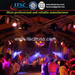 Indoor Stage Lighting Truss Rigging Project for Multipurpose Truss Solution