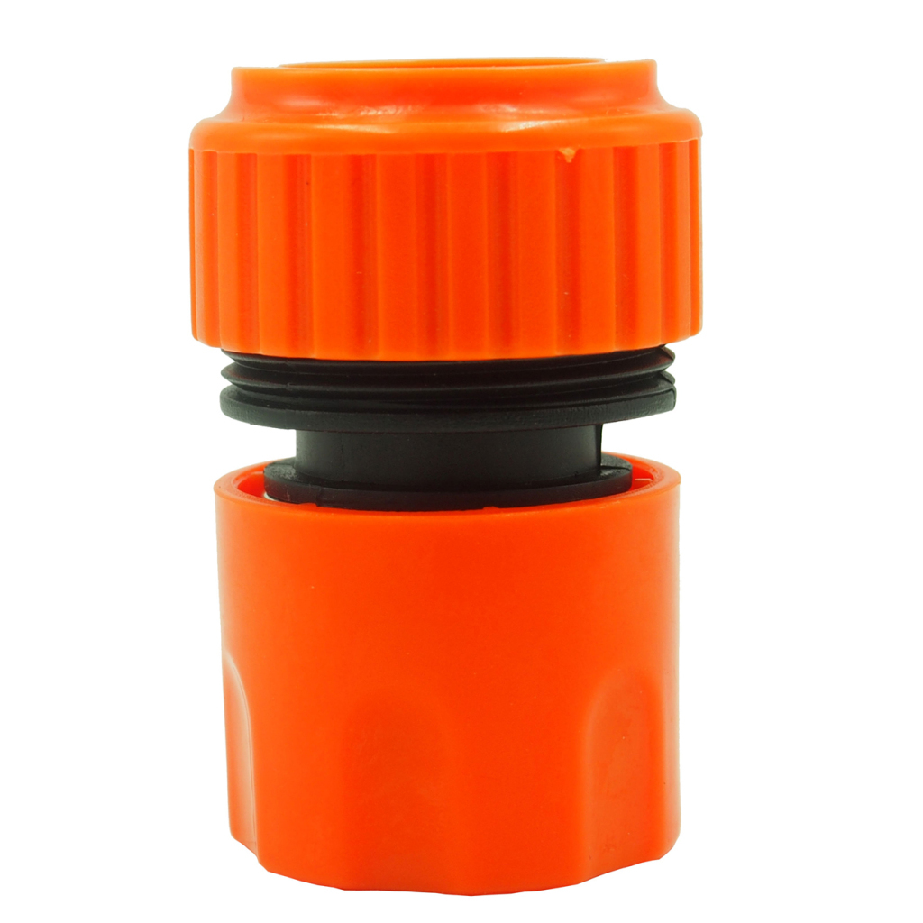 Plastic 3/4" snap-in water quick connector