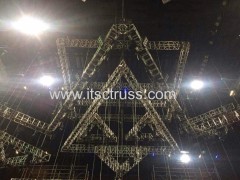 Multipurpose Ceiling Truss Rigging for Concert Stage Lighting