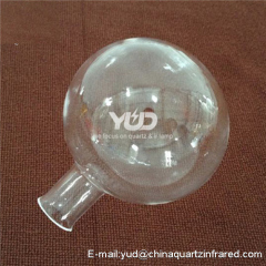 Different Quartz Glass Boiling Flask for Lab Use