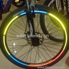 DIY Bicycle Bike Wheel Rim Reflective Stickers