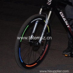 DIY Bicycle Bike Wheel Rim Reflective Stickers