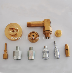 metal spray nozzle high flowing gun machining parts forging parts