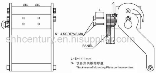 Hydraulic Multi-Plate Bobcat Block Coupling 4 ports 6 ports US Market