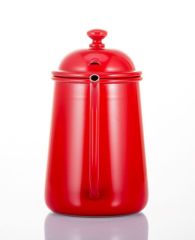 Fine mouth stainless steel coffee pot