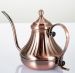 Hand coffee pot tea kettle