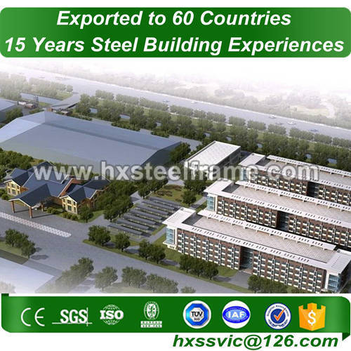 Customized steel fabrication formed storage building ISO9001 sale to Peru