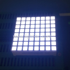 white dot matrix;8*8 square dot matrix; white square dot matrix; dot matrix led display