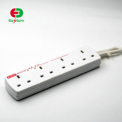 UL ETL Litesun 4 AC universal outlets surge protected power strip with USB charge port