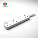 hot uk удлинители 6 розетки переменного тока 4 порта зарядки USB с защитой от перенапряжения интеллектуальная сетевая полоса