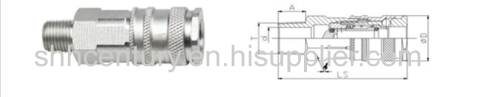 CEJN 320 Series Pneumatic Air Quick Connect Coupling BSP1/2'' Rectus 25 type