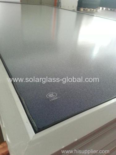 solar panel cover coated glass for water heater