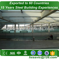 heavy steel structure fabrication formed large steel buildings muti-floor