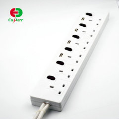 6 outlet power strip with surge protection overload protection