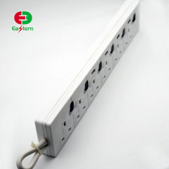 HOT UK Extension Sockets 6 AC Outlets 4 USB Charging Ports with Surge Protection Smart Power Strip