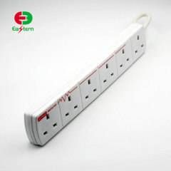 Extension Socket 6 Outlet Electrical Power Strip