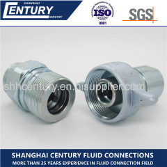 Dump Tracks Thread Type Hydraulic Quick Coupling Wing Nut FASTER CVE Series HOLMBURY VCR