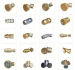 kinds of brass nozzles for sprayer copper nozzle jet nozzles spray tee spray nozzles one hole two hole brass tip head