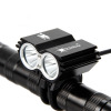 Bike Light 2x XM-L U2 LED Cycling Head front flash light