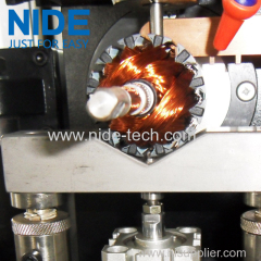 HOOK TYPE RISER(SLOT) TYPE COMMUTATOR HOT STAKING WELDING MACHINE