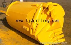 Double Cut Soil Bucket/Drilling Bucket 800mmdia-130*130mm Match Soilmec Bauer Rotary Drill Rig Piling