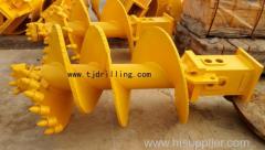 Double Cut Rock Progressive Auger/Soil Auger/Drilling Auger 1000mm Used for Deep Foundation Piling Work Bauer Soilmec Ty