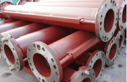 Large Diameter Bore Piling Flanged Drill Pipe273 mmfor Reverse Circulation Air Lift Drilling