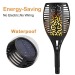 Dusk To Dawn Garden Vintage Solar 96LED 200 Lumens Retro Chinese Knot Tiki Torches Flickering Dancing Flames Light