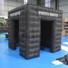 Mobile Photo booth Inflatable cube with 2 doors