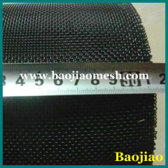 14 Mesh/Inch Black Epoxy Coated Aluminum Tuff Mesh