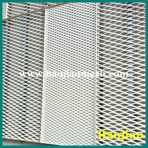 Building Facade Aluminum Expanded Metal Mesh