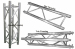 3 - Way 290mm triangle lighting truss corner