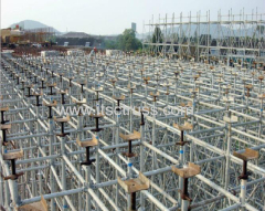 Assembling the Ringlock Scaffolding by Guangzhou Factory