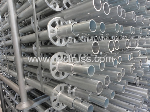 Ringlock Scaffolding for 4X6M LED Screen Display Support with Mobile Stages Assembling