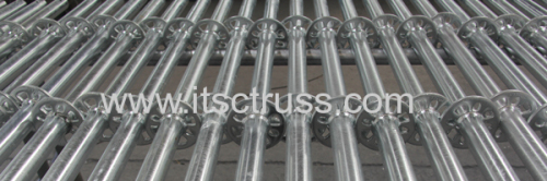 Ringlock Scaffolding Assembling for Sound Speaker System in Outdoor Events