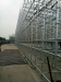 Ringlock Scaffolding System as Backdrop for Stage Lighting and Polygon LED Screen