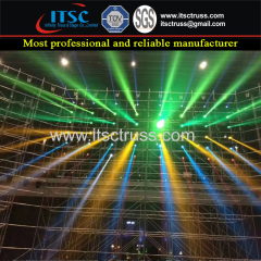 18x10m Ringlock Scaffolding System for Hundreds of Stage Beam Lighting Fixture