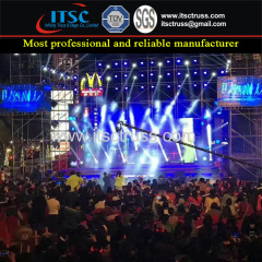 20x10m Ringlock Scaffolding Backdrop System for Stage Lighting