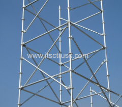 Hardware Construction Steel Material Ringlock Scaffolding for Sale