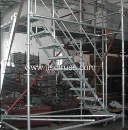 Construction Metal Material Steel Scaffolding for Ladder Tower System