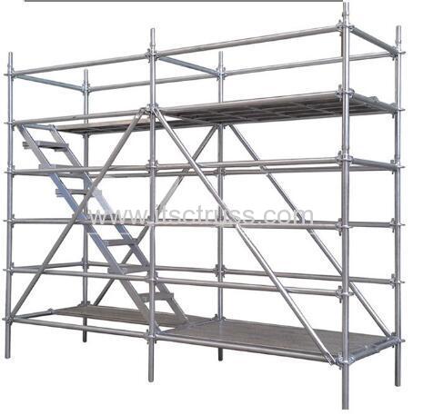 Construction Metal Material Steel Scaffolding for Ladder Tower System