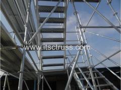 Construction Metal Material Steel Scaffolding for Ladder Tower System