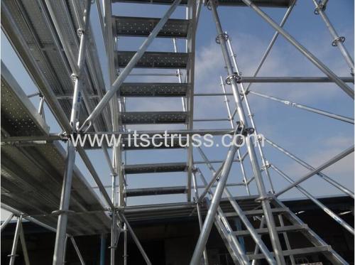 Construction Metal Material Steel Scaffolding for Ladder Tower System