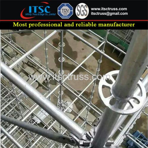 Heavy duty Ringlock Scaffolding Building Construction