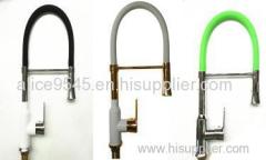 high quality suqare pull out kitchen faucet mixer tap hot and cold water mixer tap