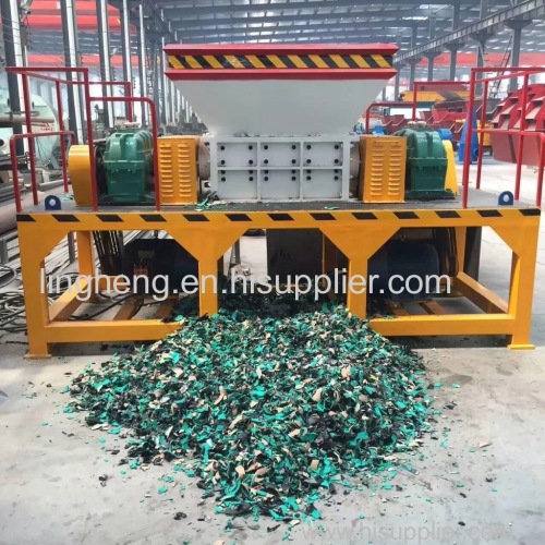 China Metal Shredder Machine Manufacturer Double Shaft Waste Metal Shredding Machine Metal Scrap Oil Tank Crusher