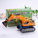 New Version Luminous Rotating Electric Excavator Toy