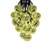 Waterproof 10 LED Solar Globe String Lights Fairy Morocco Ball Lights for Christmas Wedding Birthday Party and Garden