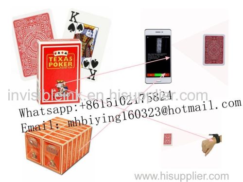 Bicycle side marked playing cards for poker cheating device/poker analyzer/poker camera/poker trick/casino cheat/magic